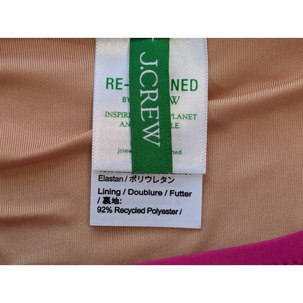 J. Crew High Rise Full Coverage‎ Bikini Bottom Size XS Pink NWT $59 BM642